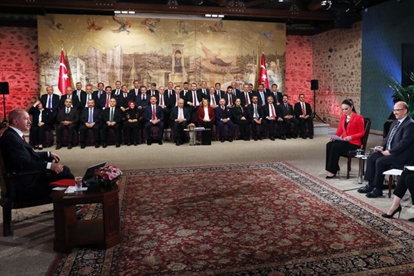 Erdoğan: Eserlerimiz için halkımızdan oy istiyoruz