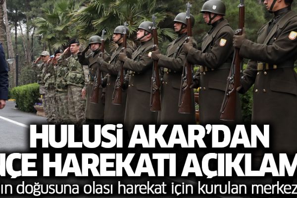 Hulusi Akar'dan Pençe Harekatı açıklaması