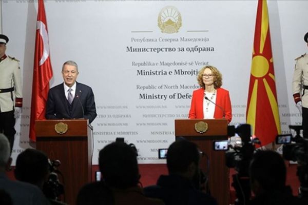 Milli Savunma Bakanı Akar: Makedonya'nın FETÖ konusunda gerekli adımları atacağına inanıyorum