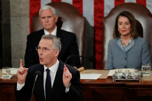 Stoltenberg’den, ABD Kongresi’nde Rusya uyarısı
