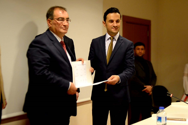 Kilis Belediye Başkanı Bulut mazbatasını aldı