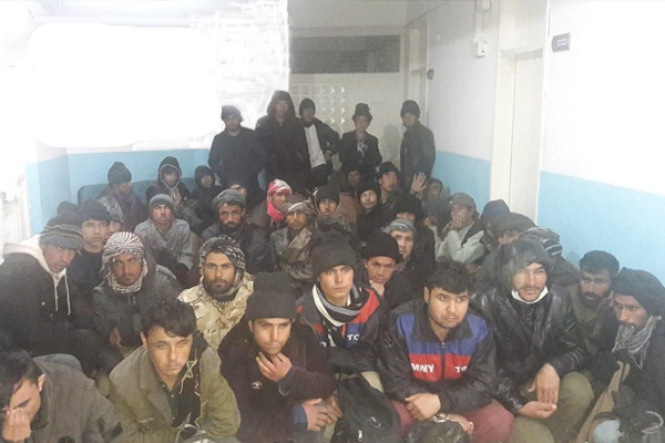 Aydın'da 28 düzensiz göçmen yakalandı