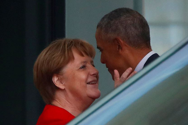 Obama’ya, Almanya’da gençlerden büyük İlgi