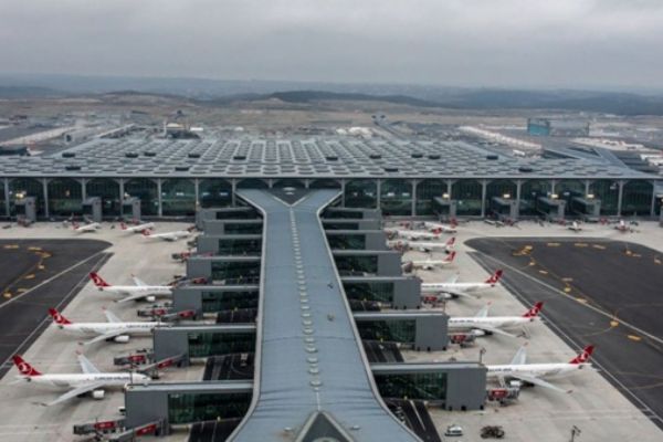 İstanbul Havalimanı havadan görüntülendi