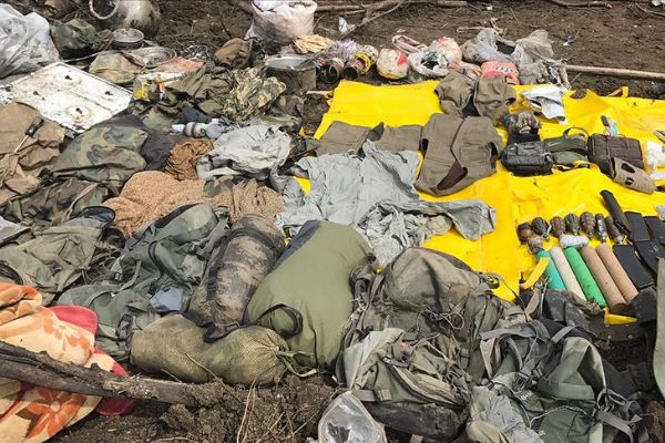 Şırnak'ta PKK'ya ait silah ve mühimmat ele geçirildi