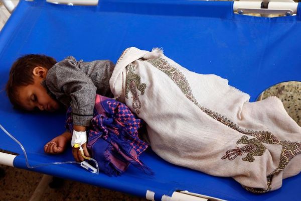 Yemen'de kolera salgını nedeniyle olağanüstü hal ilan edildi