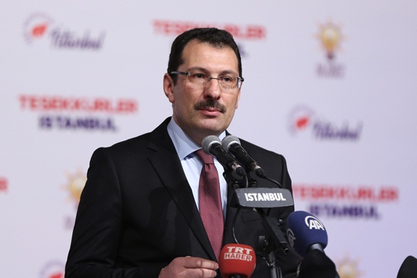 AK Parti: İstanbul'da seçimin yenilenmesini istiyoruz