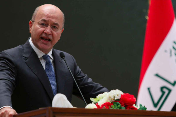 Irak Cumhurbaşkanı'ndan 'tansiyonu düşürün' açıklaması