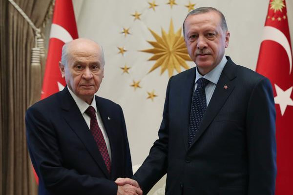 Cumhurbaşkanı Erdoğan Bahçeli'yi kabul edecek