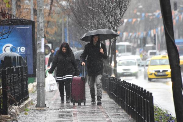 Meteorolojiden sağanak uyarısı