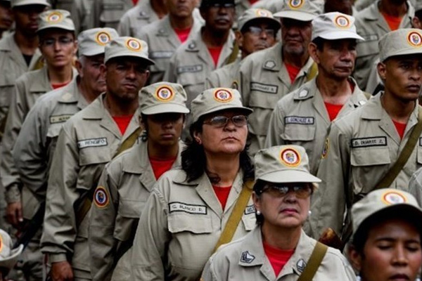 Venezuela'da Bolivarcı Milis Gücünün sayısı 2 milyonu aştı