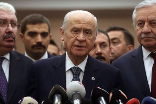 MHP Genel Başkanı Bahçeli: Mazbatayı stadyuma taşımak siyasi düşmanlık için ekilen tohumdur