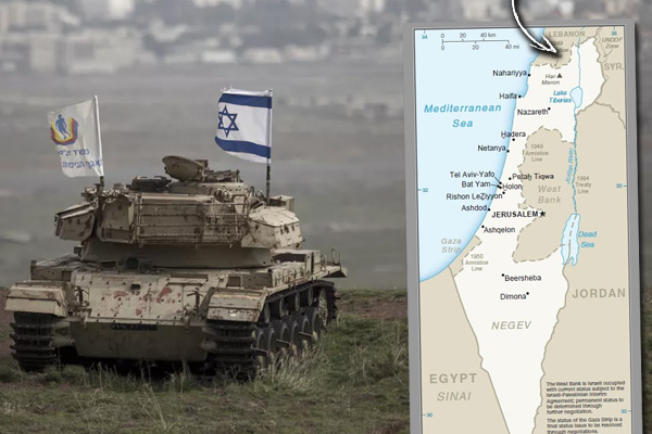 ABD kendi haritalarında Golan'ı İsrail toprağı olarak göstermeye başladı