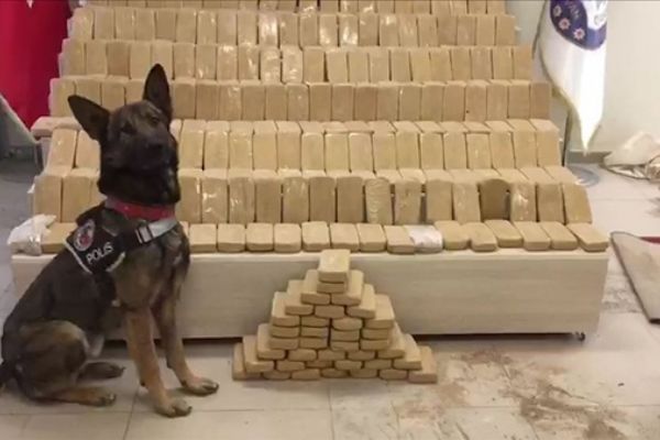 Van'da 155 kilo 730 gram eroin ele geçirildi