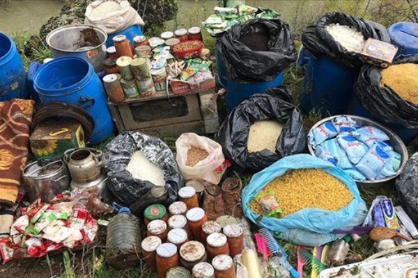 PKK'lı teröristlerin kullandığı 9 sığınak imha edildi