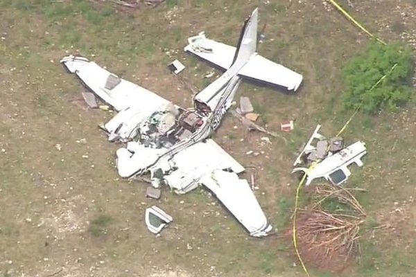 ABD'de uçak düştü