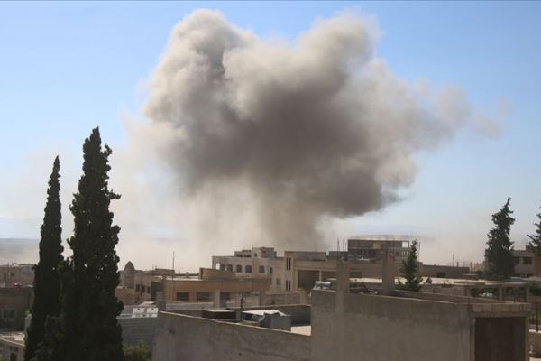 İdlib'e hava saldırısı