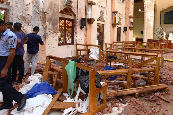 Sri Lanka'daki saldırıda ölü sayısı 350'yi aştı