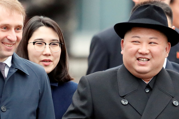 Kuzey Kore lideri Kim Rusya'da