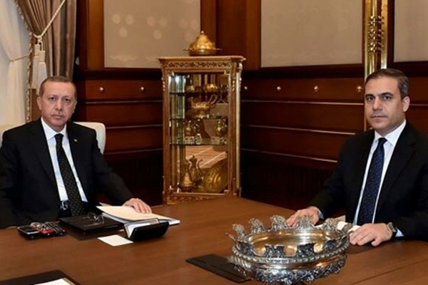 Erdoğan, Hakan Fidan�ı kabul etti Timeturk Haber