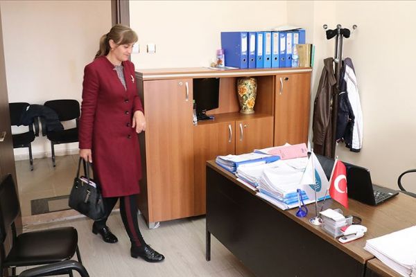 Türkiye'nin ilk Ahıskalı kadın muhtarı oldu