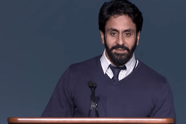 Yunan asıllı Müslüman vaiz Hamza Tzortzis, beş yıl önceki konuşmasıyla gündemde