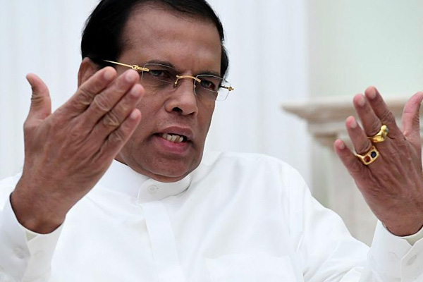 Sri Lanka Devlet Başkanı'ndan IŞİD'e: Ülkemi rahat bırak