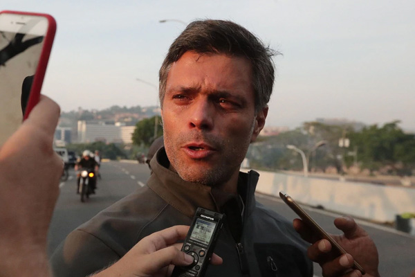 İspanya'dan Büyükelçiliğe sığınan Venezuelalı muhalif lidere ilişkin açıklama