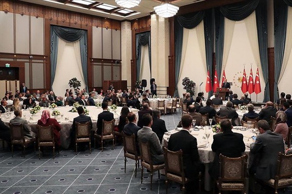 Cumhurbaşkanlığı Külliyesi'nde 1 Mayıs yemeğine katılan işçiler duygularını anlattı