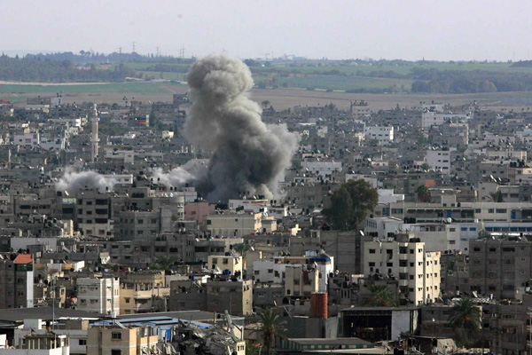 İsrail'den Gazze'ye hava saldırısı