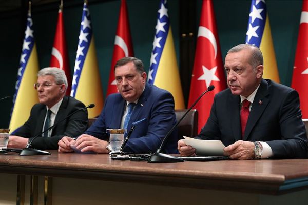 Cumhurbaşkanı Erdoğan: Türk Akım'ın Bosna Hersek'e intikali için her türlü desteği vereceğiz
