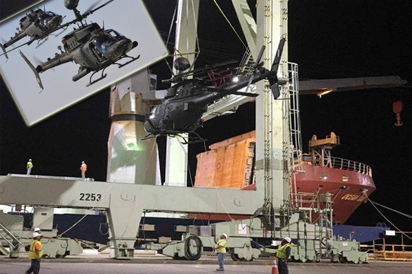 ABD’nin, Yunanistan’a hibe ettiği 70 savaş helikopteri yola çıktı
