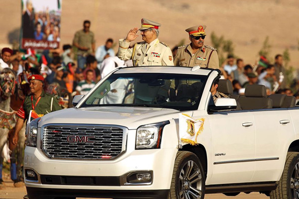 Libya'da Hafter güçlerine operasyon