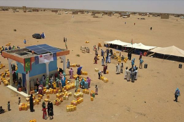 Moritanya'da 30 su kuyusu açıldı