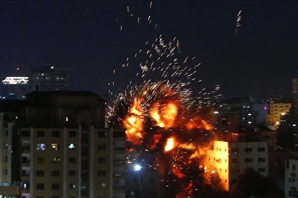Yunan haber ajansı, İsrail'in saldırısını kınadı