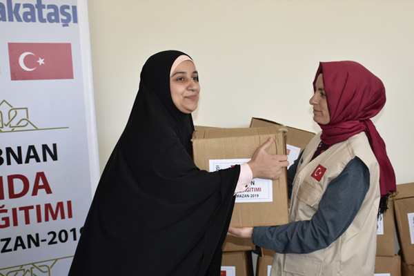 Sadakataşı Derneğinden Lübnan'a ramazan yardımı