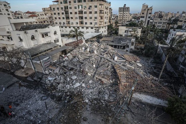 İsrail'in AA ofisinin olduğu binayı vurmasına dünyadan tepkiler sürüyor