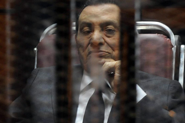 Torunundan Hüsnü Mübarek paylaşımı