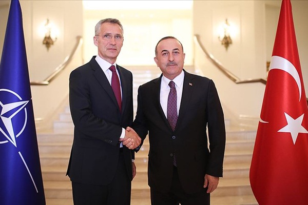 Çavuşoğlu, Stoltenberg ile görüştü