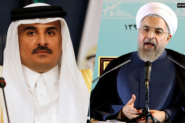 İran Cumhurbaşkanı Ruhani, Katar Emiri Al Sani ile görüştü