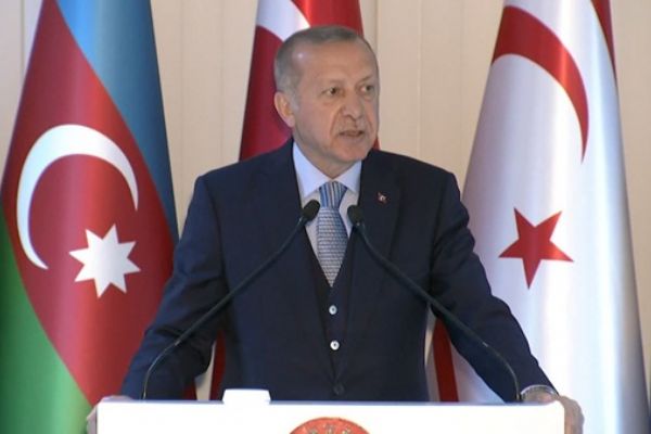 Cumhurbaşkanı Erdoğan: En yakın zamanda Münbiç'i ve Fırat'ın doğusunu terör örgütlerinden yine sizler temizleyeceksiniz