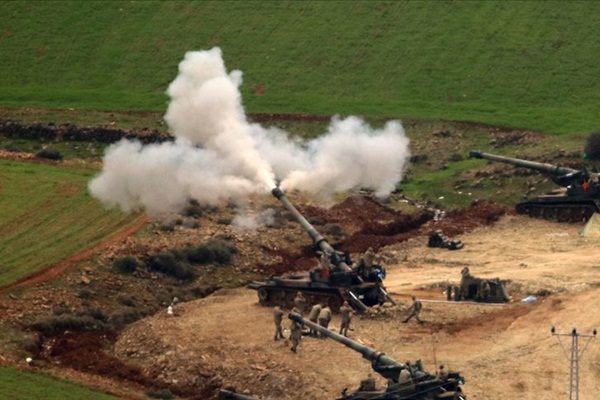 PKK/YPG'li teröristlerin saldırısına ve taciz ateşlerine karşılık verildi