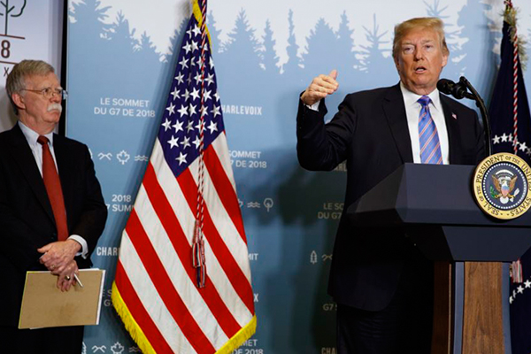 Trump, Bolton’a sahip çıktı: İyi iş çıkarıyor; bazen kendisini dengelemek zorunda kalıyorum