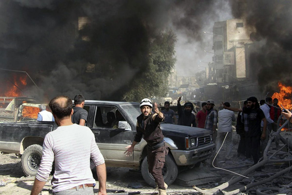 Saldırılar nedeniyle BM İdlib'de gıda yardımını kesti