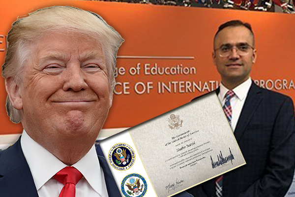 Trump'tan, Kürt Akademisyen'e ödül