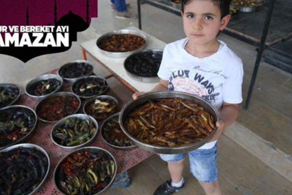 Bu kentte iftar yemekleri ocakta değil fırında pişiyor