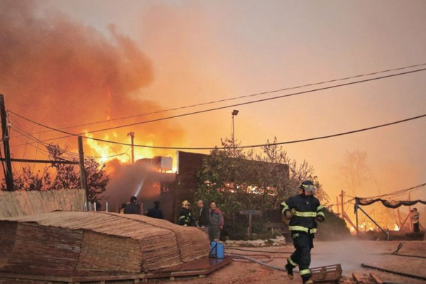 Batı Şeria'da 147 yangın çıktı
