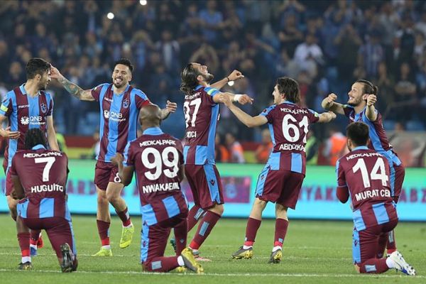 Trabzonspor son 8 sezonun en iyi puanıyla bitirdi