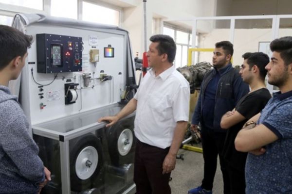 Geleceğin uçak bakım teknisyenleri bu okulda yetiştiriliyor