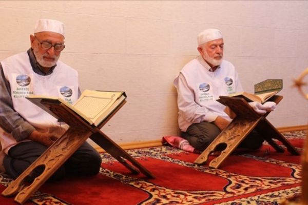 Tarihi külliyede itikafa giriyorlar